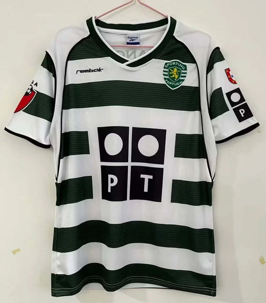 Retro Sporting Lissabon Heimtrikot 02/03