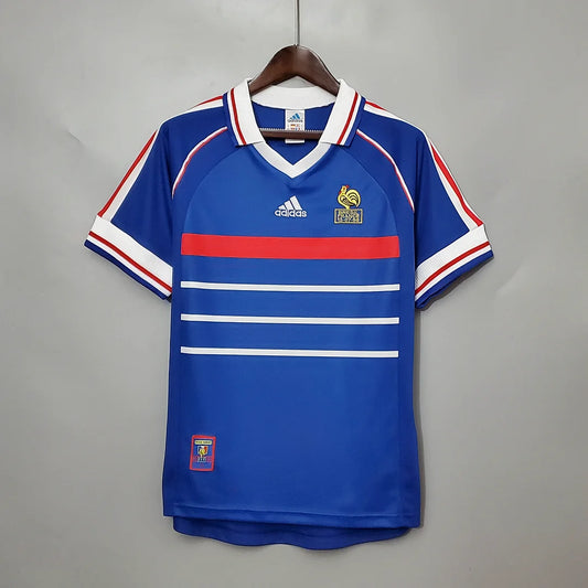 Rétro Frankreich Heimtrikot 1998