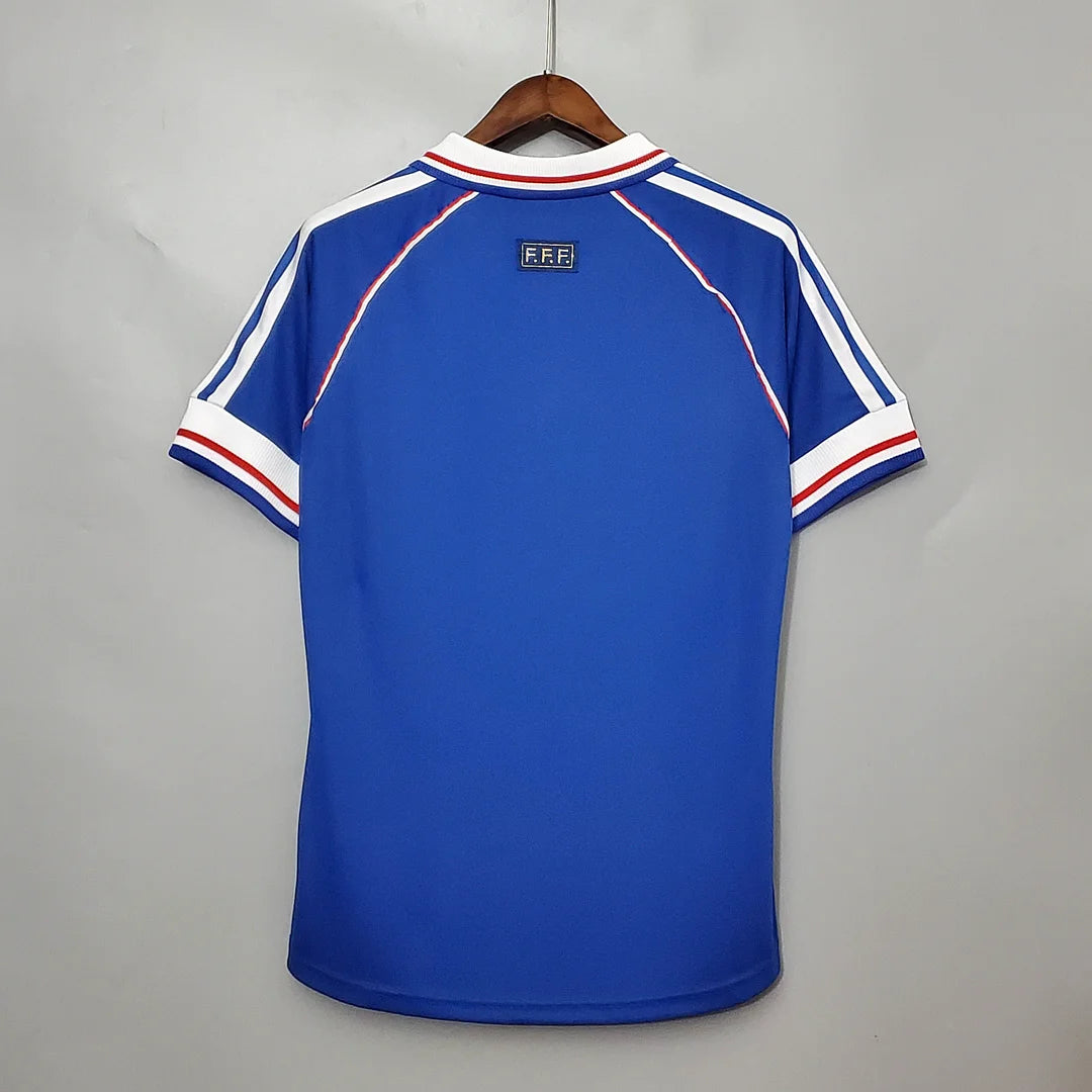 Rétro Frankreich Heimtrikot 1998